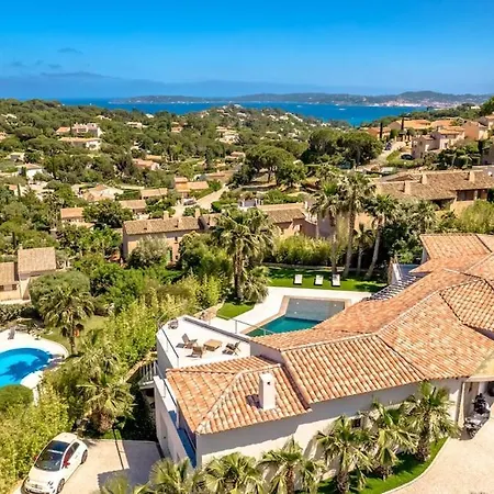 Magnificent Villa, Heated Pool, Air Cond, Sea View * Sainte-Maxime